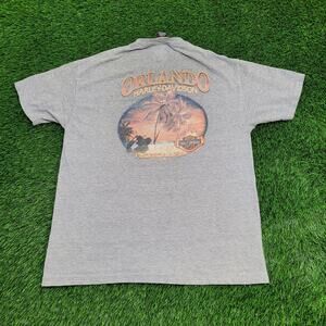 Vintage Harley-Davidson Shirt L/XL 23x30 Florida USA Y2K